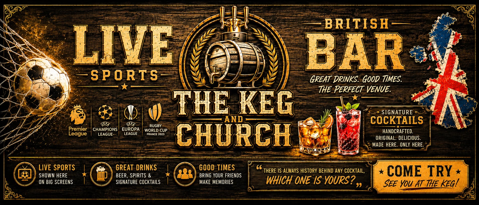 The Keg and Church