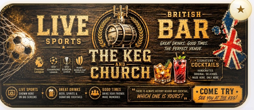 The Keg and Church